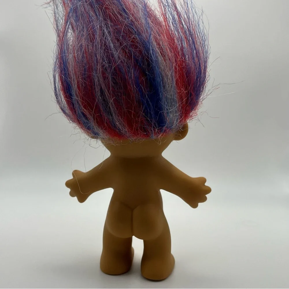 Russ Troll Doll‎ Red White and Blue Hair